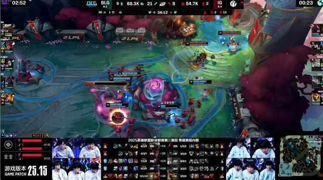 C9绝杀IG，369团战一打五2025世界赛3:1（釜山）